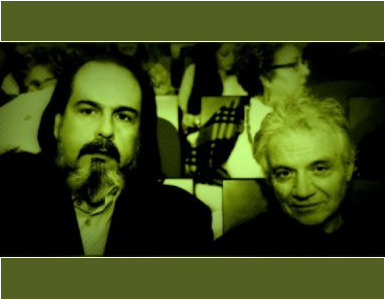 With his teacher Composer,proffesor and conductor Theodore Antoniou